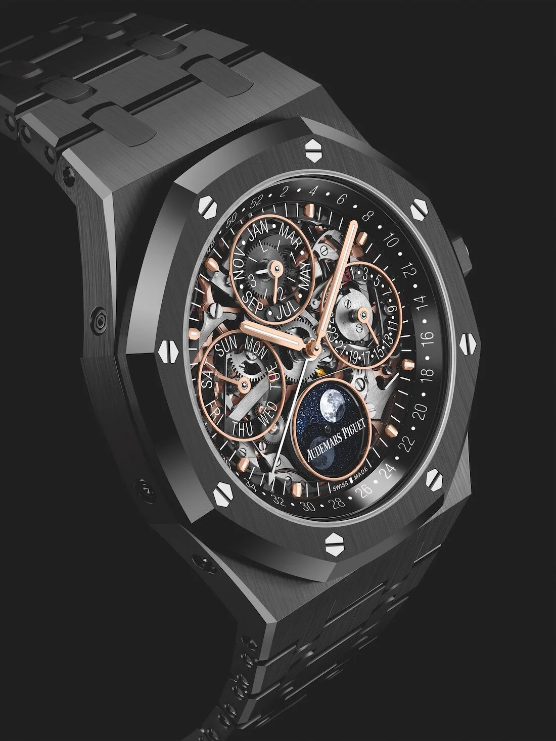 Audemars piguet perpetual calendar openworked hot sale